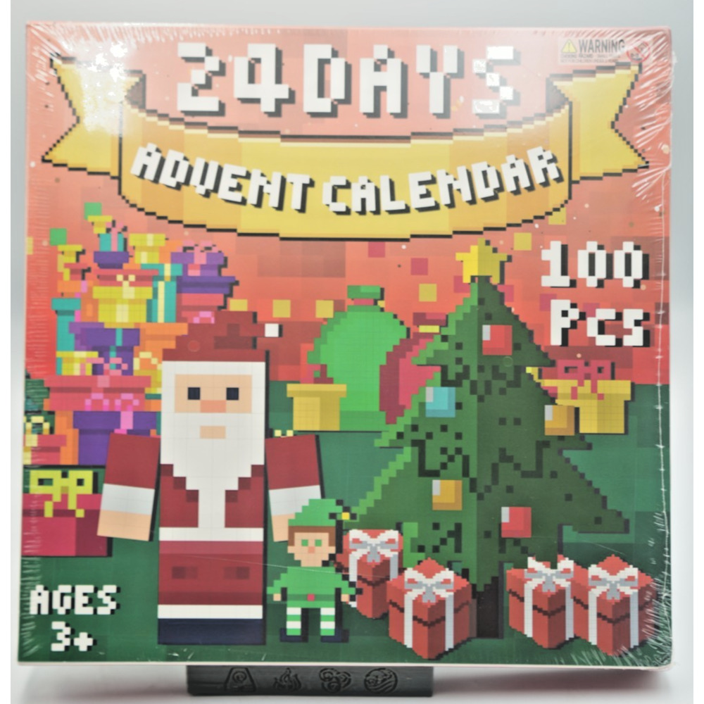 24 Day Christmas‎ Advent Calendar 100pcs Magnetic Blocks Building Set Kids Gift